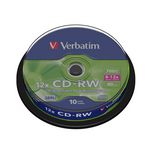  CD-RW, 700Mb, 12-24, Cake(10)