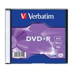  DVD+R, 4.7Gb, 16, Slim